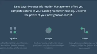 Sales Layer PIM screenshot