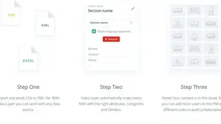Sales Layer PIM screenshot