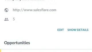 Salesflare screenshot