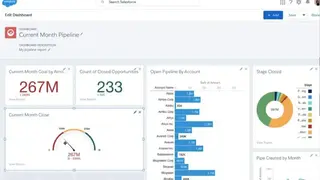 Salesforce Analytics Cloud screenshot