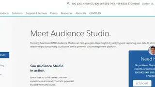 Salesforce Audience Studio screenshot