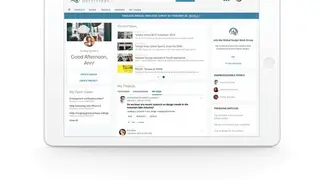 Salesforce Chatter screenshot