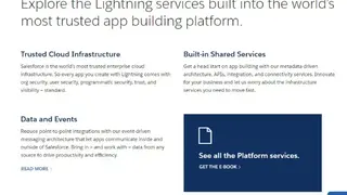 Salesforce Lightning screenshot