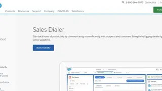 Salesforce Lightning Dialer screenshot