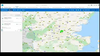 Salesforce Maps screenshot