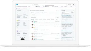 Salesforce Service Cloud screenshot