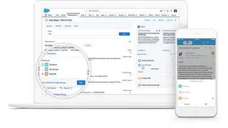 SalesforceIQ Inbox screenshot