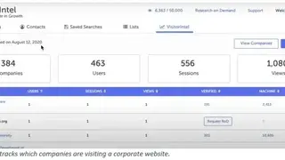 SalesIntel screenshot