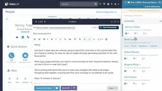 SalesLoft screenshot
