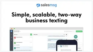 Salesmsg screenshot