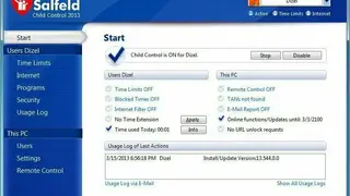Salfeld Child Control screenshot