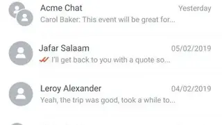 SaltIM screenshot