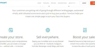 Samcart screenshot