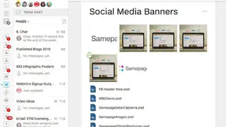 Samepage screenshot