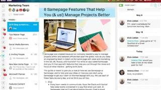 Samepage screenshot