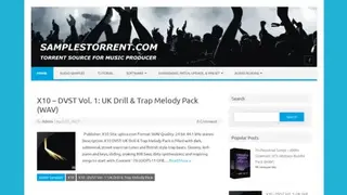 SamplesTorrent screenshot