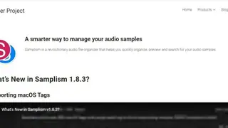 Samplism screenshot