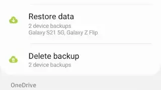 Samsung Cloud screenshot