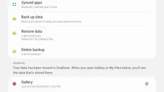 Samsung Cloud screenshot