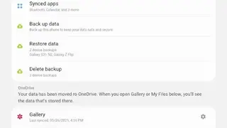 Samsung Cloud screenshot