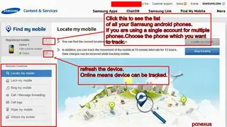 Samsung DIVE screenshot