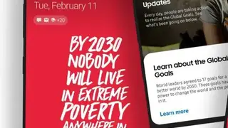 Samsung Global Goals screenshot