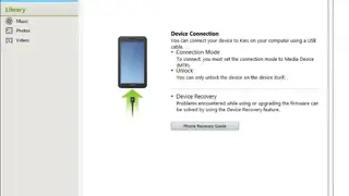 Samsung Kies screenshot