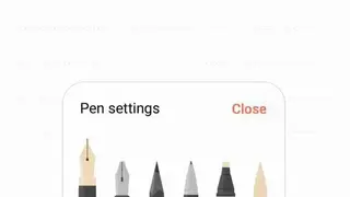 Samsung Notes screenshot