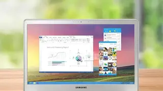 Samsung SideSync screenshot