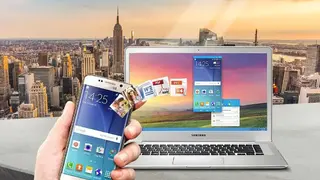 Samsung SideSync screenshot