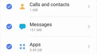 Samsung Smart Switch Mobile screenshot