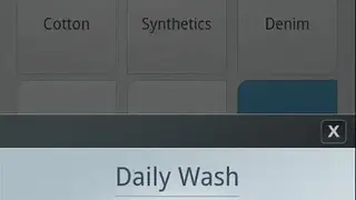 SAMSUNG Smart Washer/Dryer screenshot