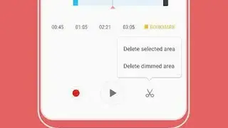 Samsung Voice Recorder screenshot