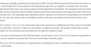 Sandcastle screenshot