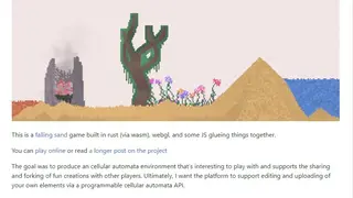 Sandspiel screenshot