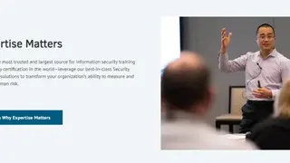 Sans Institute Security Awareness Training screenshot