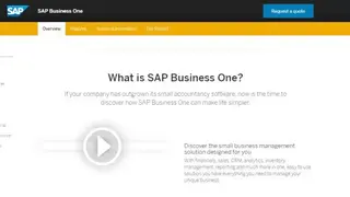 SAP Business One screenshot