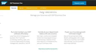 SAP Business One screenshot