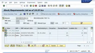 SAP ERP screenshot