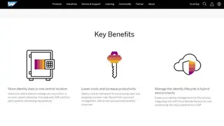 SAP Identity Management screenshot