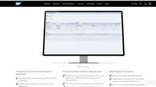 SAP Identity Management screenshot