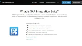 SAP Integration Suite screenshot