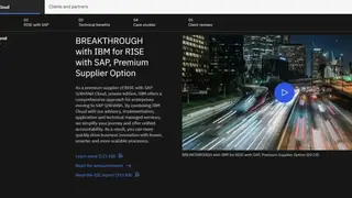 SAP on IBM Cloud screenshot