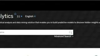 SAP Predictive Analytics screenshot