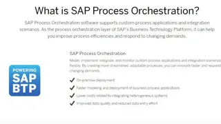 SAP Process Orchestration screenshot