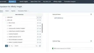 SAP Sales Insight for Retail screenshot