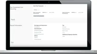 SAP SuccessFactors Core HR and Payroll screenshot