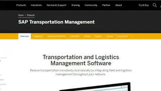 SAP TMS screenshot