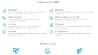 Saral GST screenshot