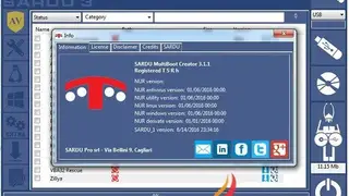 SARDU screenshot
